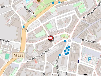 Carte de Bert Agathe à Saint-chamond