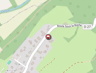 Carte de Pontch Bâtiment à Rotherens