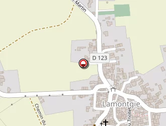 Carte de Proxi à Lamontgie