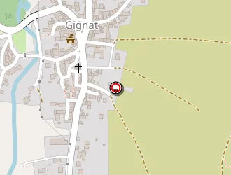 Carte de Couffignal à Gignat