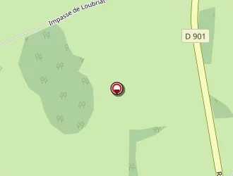 Carte de De La Tuilerie à Lubersac