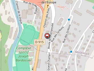 Carte de Samse à Salins-les-thermes