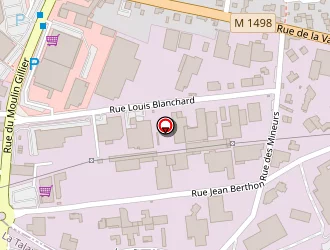 Carte de Moreton Daniel à Talaudière (la)