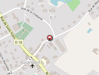 Carte de Cournarie à Glandon