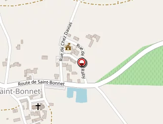 Carte de Ecole à Saint-bonnet