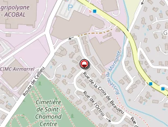 Carte de Rey Catherine à Saint-chamond