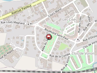 Carte de Garage Gaci à Saint-chamond