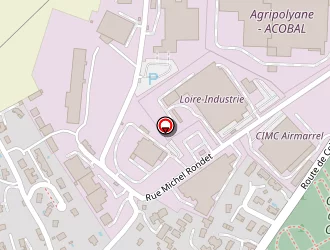 Carte de Changenet à Saint-chamond