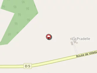 Carte de Pradelle De La Forêt à Pérignac