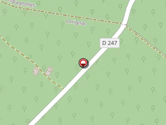 Carte de Poitier Damien à Lorignac