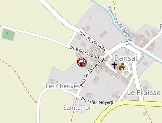 Carte de Franchi Gilbert à Bansat