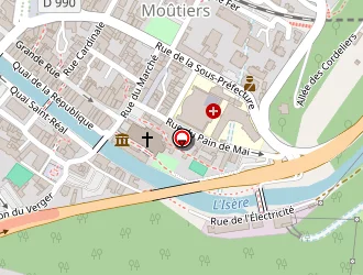 Carte de Adecco à Moutiers tarentaise