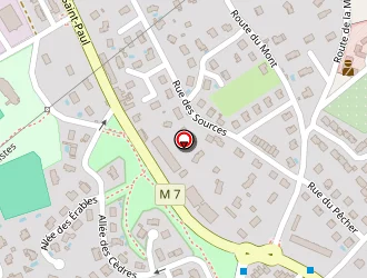 Carte de Mairie à Saint-paul-en-jarez