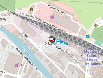 Carte de Sommacal à Moutiers tarentaise