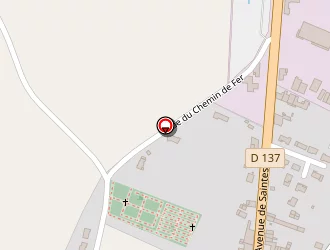 Carte de Le Saint Genis à Saint-genis-de-saintonge