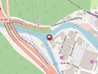 Carte de Mda à Moutiers tarentaise