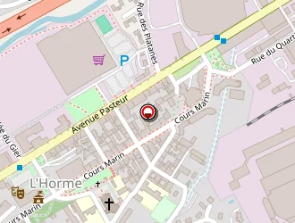 Carte de Téréva à Horme (l')