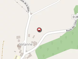 Carte de Dyon Frédéric à Velanne