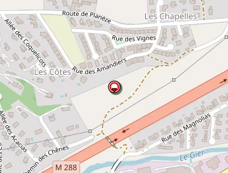 Carte de Thevenon Matériaux à Horme (l')