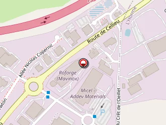 Carte de Micel à Saint-chamond