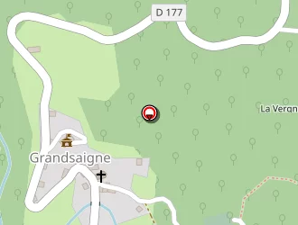 Carte de Circuit 'les Deux Vallées' à Grandsaigne