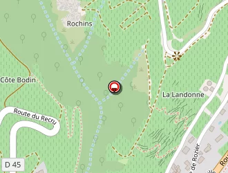 Carte de Euberlay à Ampuis