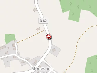 Carte de La Poste à Monestier-port-dieu