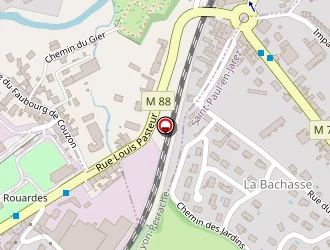 Carte de Pousset Laurent à Horme (l')