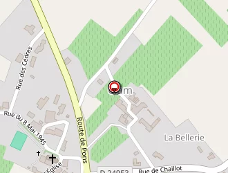 Carte de Noulleau Sébastien à Clam