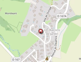 Carte de Salle Polyvalente à Jardin