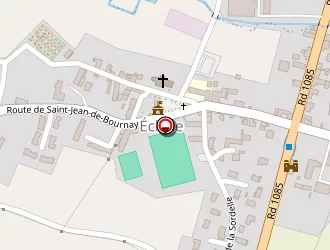 Carte de Ecole Prim Priv Notre Dame à Eclose