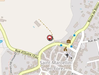 Carte de La Poste à Saint-marcellin-en-forez