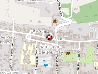 Carte de La Poste à Saint-jean-de-bournay