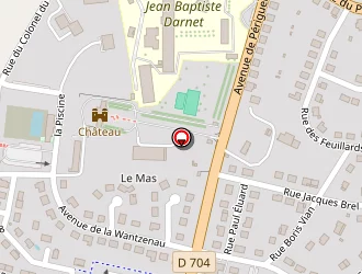 Carte de Intermarché Contact Drive à Saint-yrieix-la-perche