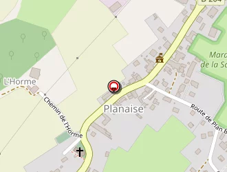 Carte de Perillat Olivier à Planaise