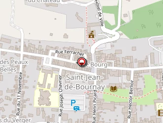 Carte de Modern Styl à Saint-jean-de-bournay