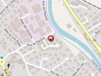 Carte de Cozla à Aigueblanche