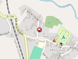 Carte de La Poste à Mosnac