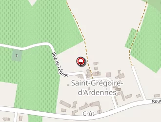 Carte de Ribot Erick à Saint-grégoire-d'ardennes