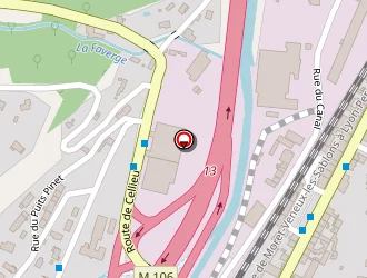 Carte de Pesce à Saint-paul