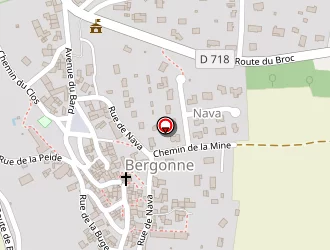 Carte de Darson (ets) à Bergonne