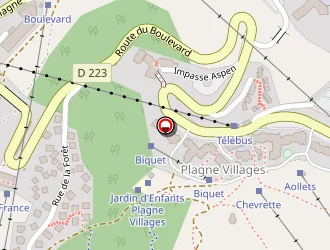 Carte de Spar à Plagne (la)