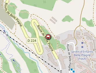 Carte de Do Plagne à Mâcot-la-plagne