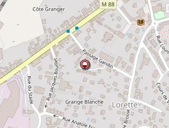 Carte de Galatée 3d à Lorette