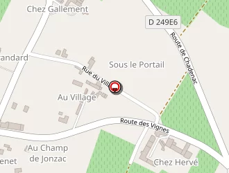 Carte de Du Trèfle à Neulles