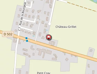 Carte de Fontaine Marcel à Estrablin