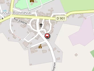 Carte de Cbde à Coussac-bonneval