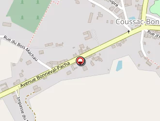 Carte de Lachaud Jacques à Coussac-bonneval