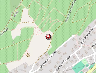 Carte de Veillet Romain à Arbin