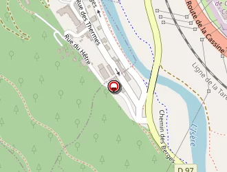 Carte de La Marmotte à Léchère (la)